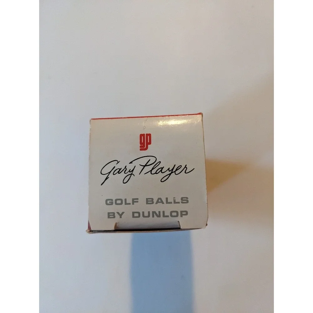 Vintage Dunlop Gary Player GP Signature Golf Balls 1 Sleeve 3 Golf Balls NEW